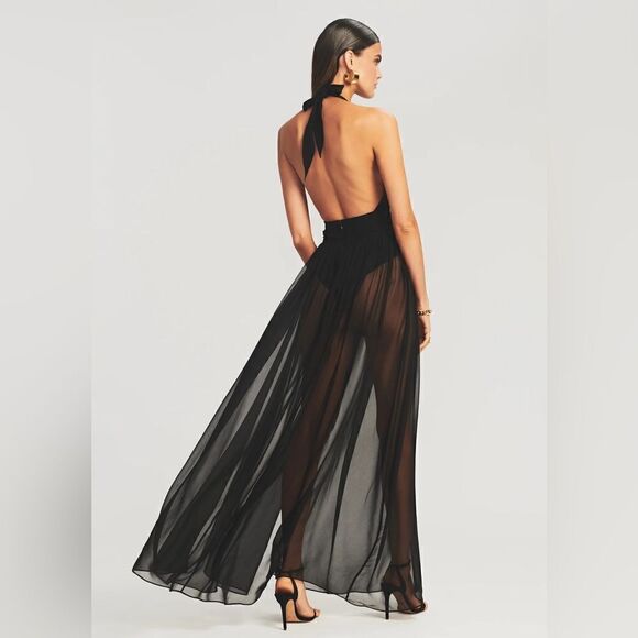 RETROFETE ZION DRESS BLACK XS NEW - Picture 3 of 4
